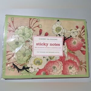 Cherry Blossoms Sticky Notes Set